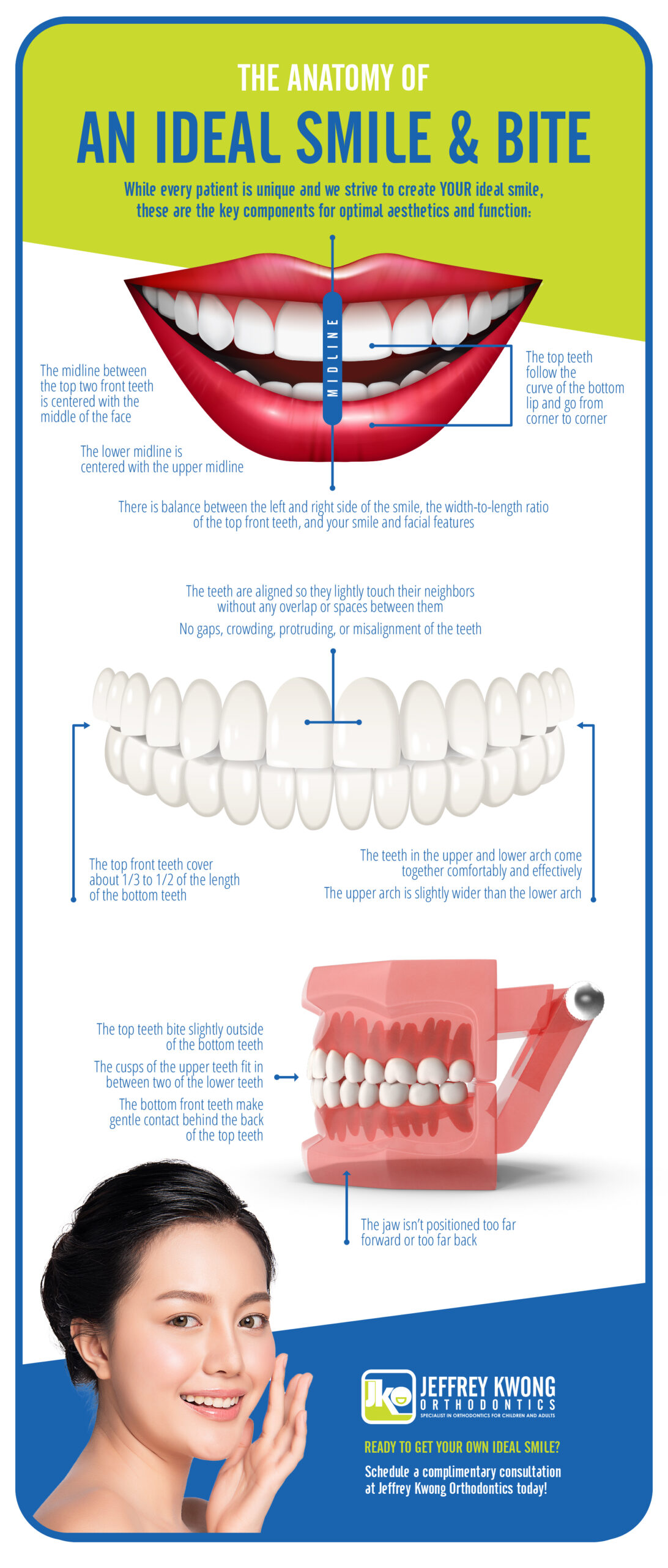 The Anatomy Of An Ideal Smile | JK Orthodontics